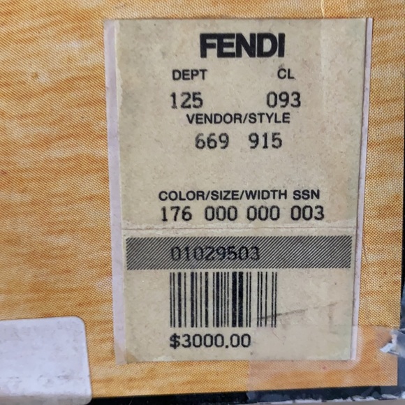 FENDI black pony boots with incredible beading - Picture 5 of 12